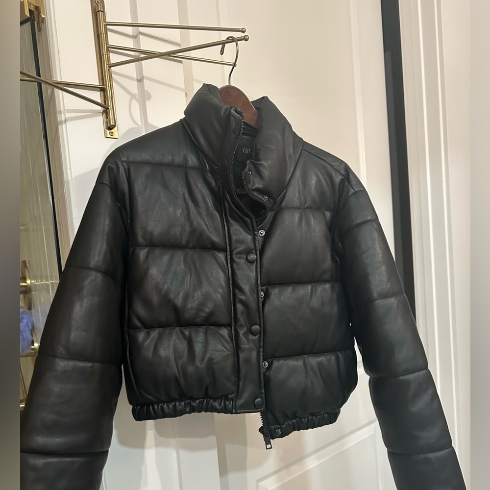Truth by Republic Vegan Leather Puffer XS